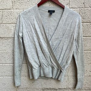 J.Crew Merino Cross Front Sweater